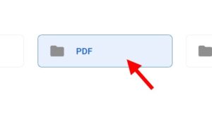 Insertar un PDF en Blogger - Carpeta creada