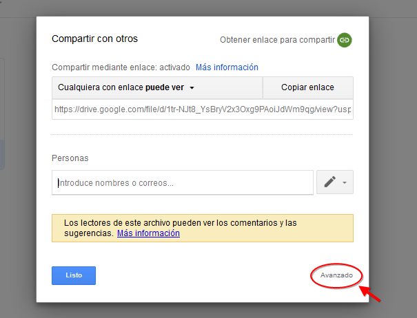 ¿Cómo insertar un PDF en blogger usando Google Drive? - Avanzado