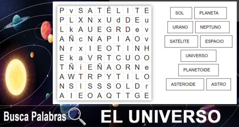 Juegos Busca Palabras - Sopa de Letras - El Universo
